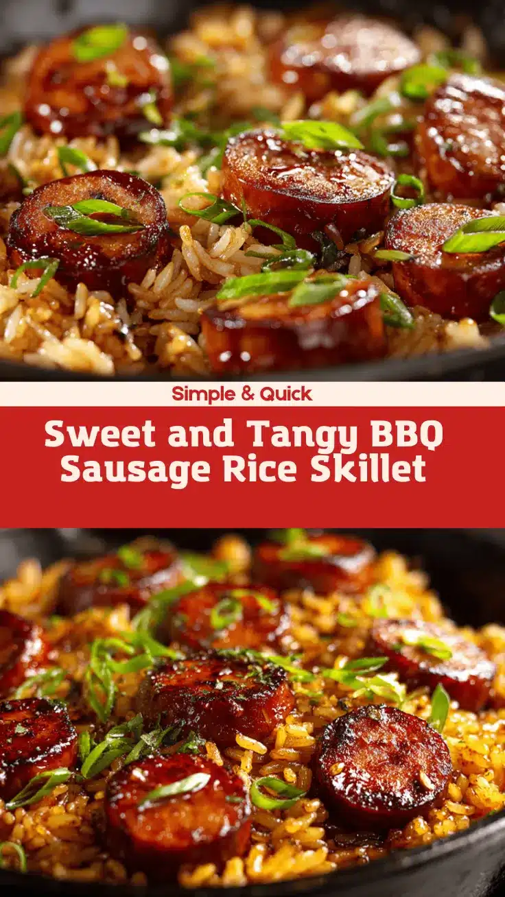 BBQ sausage rice recipe