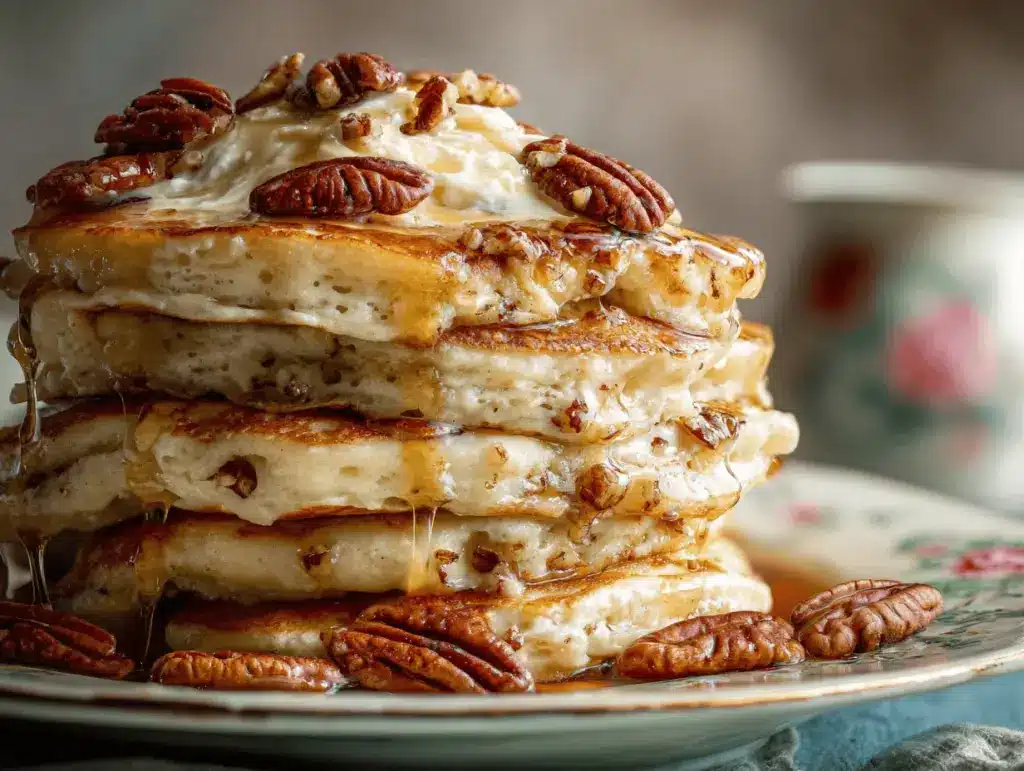 butter pecan pancakes - featured image
