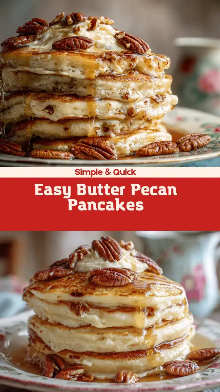 butter pecan pancakes recipe