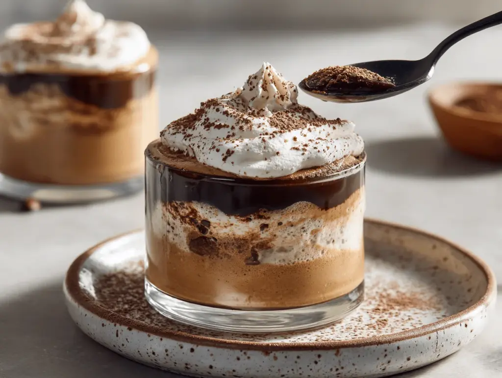 coffee mousse recipe - featured image