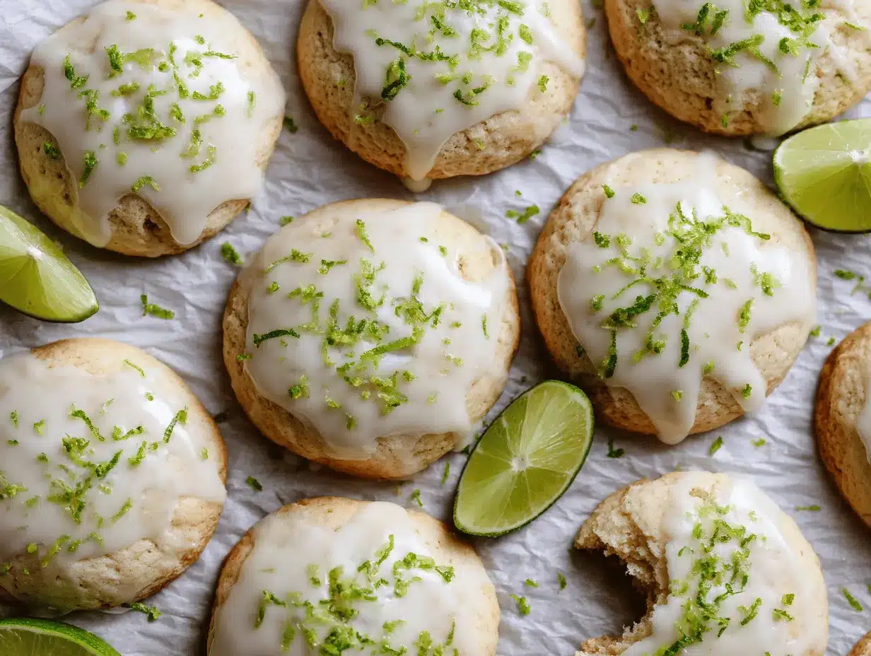 key lime cookies preparation steps
