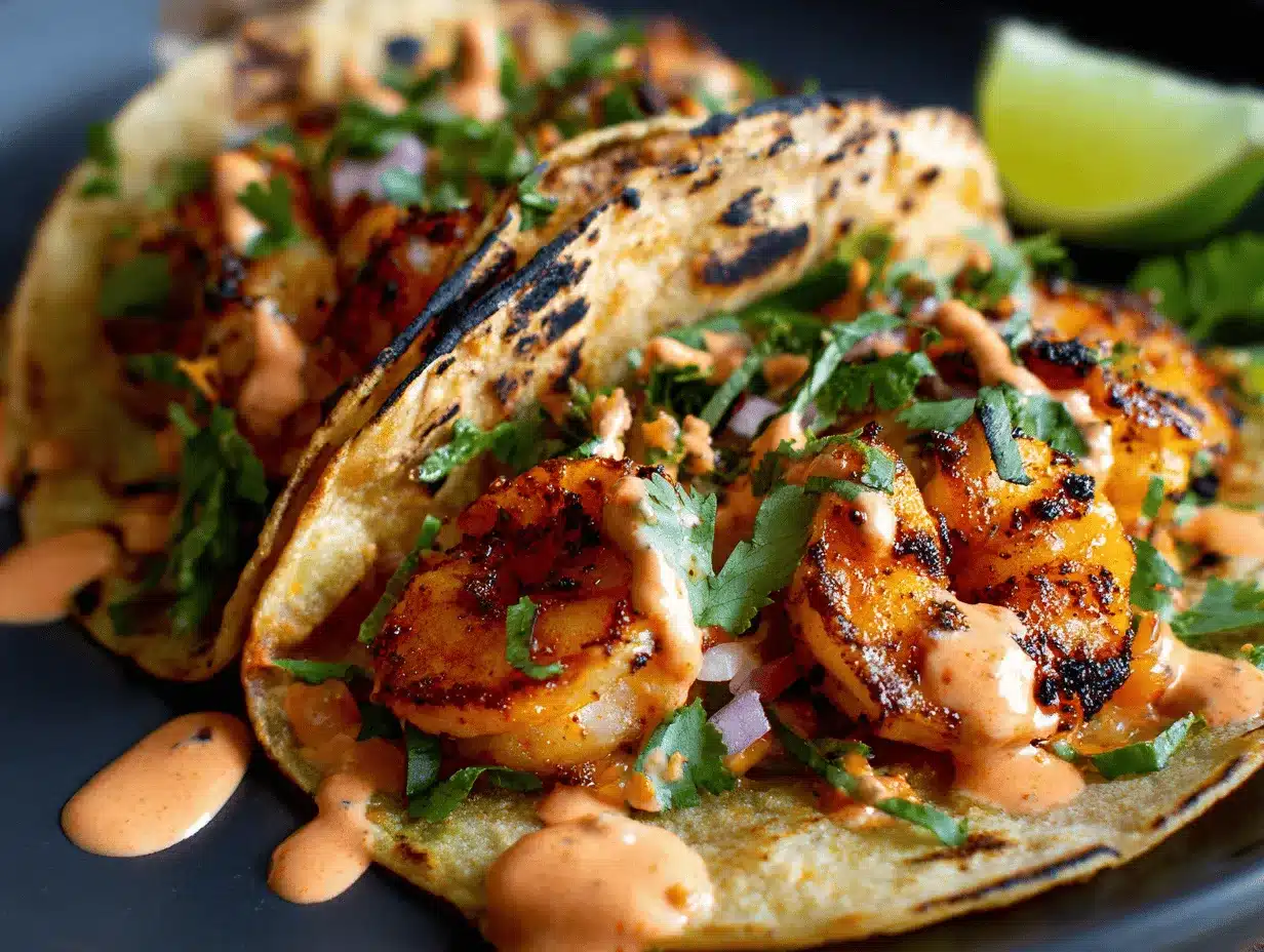 shrimp tacos preparation steps